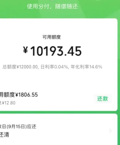 分付套现几个点