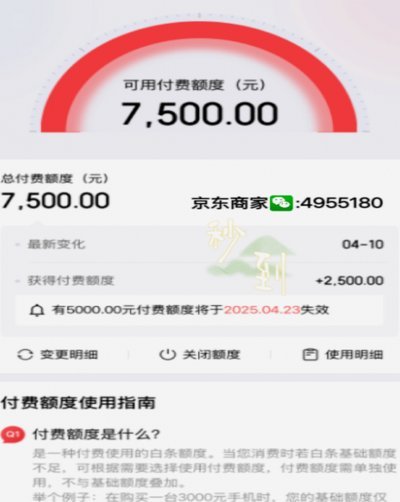 白条付费额度怎么套现的